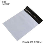 908 Tamper Proof Courier Bags(14X17 PLAIN 180 POD M1) - 100 pcs