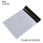 919 Tamper Proof Courier Bags(15X19 PLAIN NO POD M1) - 100 pcs