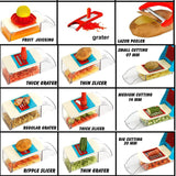 173 Kitchen Multipurpose Slice&Dice and Potato Slicer