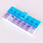 397 Tablet Pill Organizer Box With Snap Lids