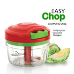 753_Manual Food Chopper, Compact & Powerful Hand Held Vegetable Chopper/Blender