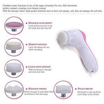 340 -5-in-1 Smoothing Body & Facial Massager (Pink)