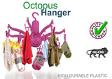 229 -8-Claw Octopus Hanging Dryer 16 Clothes pegs, Simple to fold up and Put Away