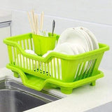 607 Plastic Sink Dish Drainer Drying Rack