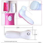 340 -5-in-1 Smoothing Body & Facial Massager (Pink)