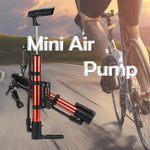 544 Aluminum Mini Bicycle Air Pump (Multicolor)