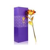 Effete Festival Gift Combo - Chocolicious Peanut 96gm with Golden Rose 10 INCHES with Carry Bag Valentine Special