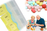 373 28 Days Medicine Pill Drug Storage Box Case Mini Pillbox Container