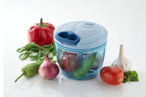 738 Compact & Powerful Hand Held Vegetable Chopper with 2 Blade (650 ml)