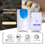 259 Musical Sound Cordless Square Doorbell, 32 Melody