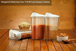 149 Plastic Transparent Cans, Jars Storage Bottles, Storage Box (1100 ml, 1pc)