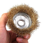 194 Wire Wheel Cup Brush (Gold)