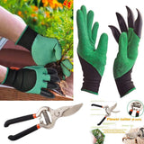 Easyshoppingstore Gardening Tools - Flover Cutter & Garden Tool Wooden Handle (3pcs-Hand Cultivator, Small Trowel, Garden Fork)