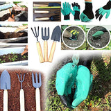 Easyshoppingstore Gardening Hand Cultivator, Big Digging Trowel, Shovel & Garden Gloves with Claws for Digging & Planting