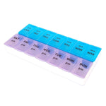 397 Tablet Pill Organizer Box With Snap Lids