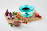 080 Manual Food Chopper, Compact & Powerful Hand Held Vegetable Chopper/Blender