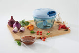 080 Manual Food Chopper, Compact & Powerful Hand Held Vegetable Chopper/Blender