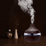1201 Wood Grain Aromatherapy Usb Humidifier Water Droplets Air Purification Essential Oil Aroma Diffuser Creative Home Grain