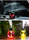 371 Cute Beatles LED Light Humidifier Air Diffuser Purifier Atomizer Essential oil diffuser difusor de aroma mist maker fogger Gift