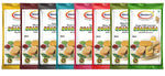 Maniarr's Khakhra mix flavour healthy snacks (8 Packs, 8 Flavors, 360 gm), (Healthy Snacks)